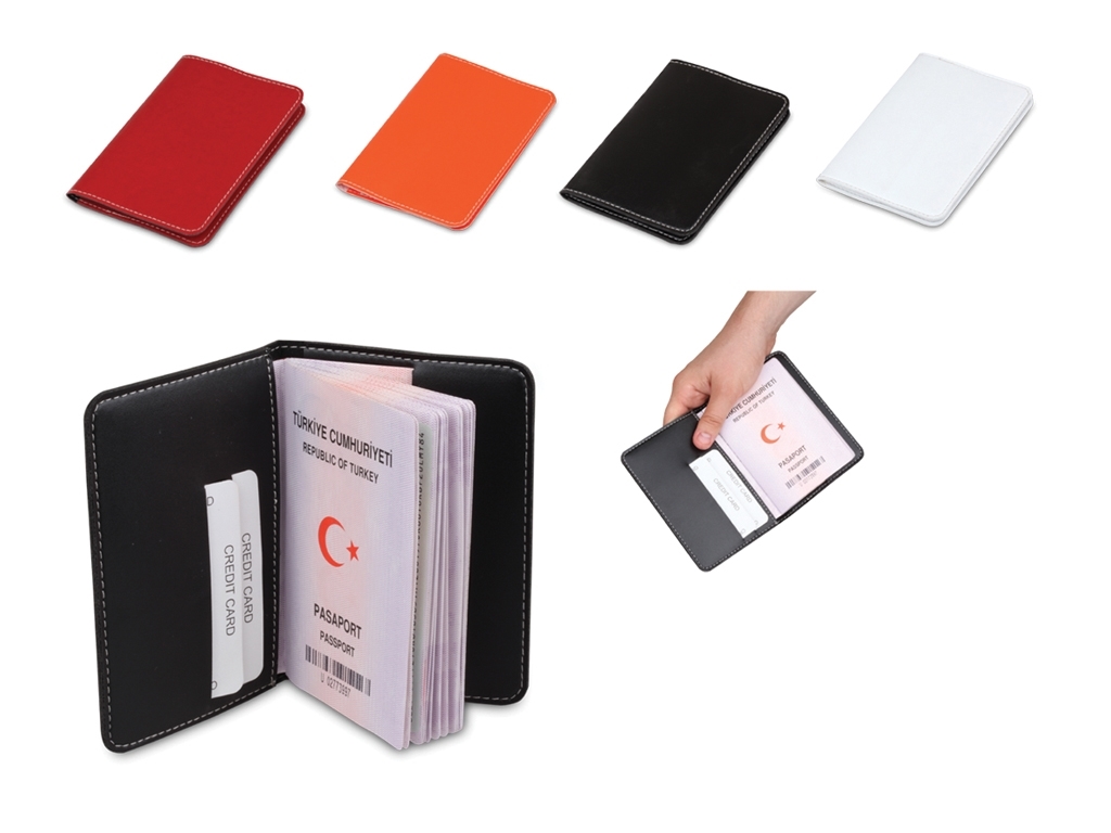 Leather Passport container